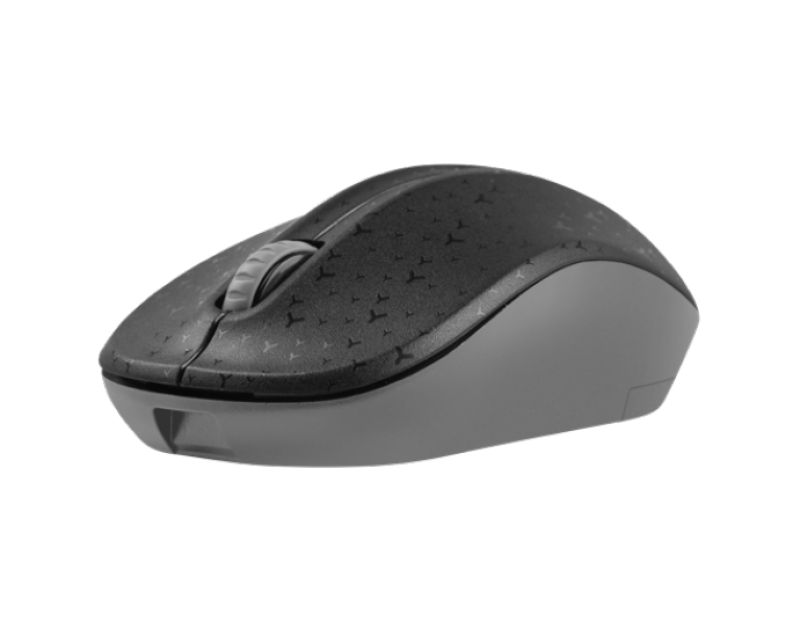 NATEC Toucan. Form factor: Ambidextrous. Movement detection technology: Optical, Device interface: RF Wireless, Movement resolution:  1600 DPI, Buttons type: Pressed buttons, Buttons quantity: 3, Scroll type: Wheel. Power source: Batteries. Product colour: Black, Grey