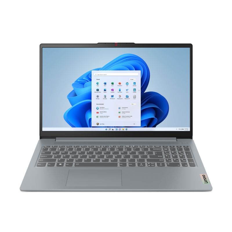 Laptop Consumer LENOVO IdeaPad Slim 3 15AMN8, cu procesor AMD Ryzen 5 40, 15.6'' IPS, 16 GB LPDDR5, 512 GB SSD, AMD Radeon 610M, Fara OS, 3 ani Garantie