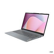 Laptop Lenovo IdeaPad Slim 3 15AMN8, 15.6 inch 1920 x 1080, AMD Ryzen 5 40 (4 C / 8 T, 2.4 GHz - 4.1 GHz, 4 MB cache, 15 W), 8 GB DDR5, 512 GB SSD, AMD Radeon Graphics, Windows 11 Home, Tastatura English, Gri