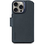 Decoded Leather Detachable Wallet - skórzana obudowa ochronna do iPhone 17 Pro kompatybilna z MagSafe (navy shadow)