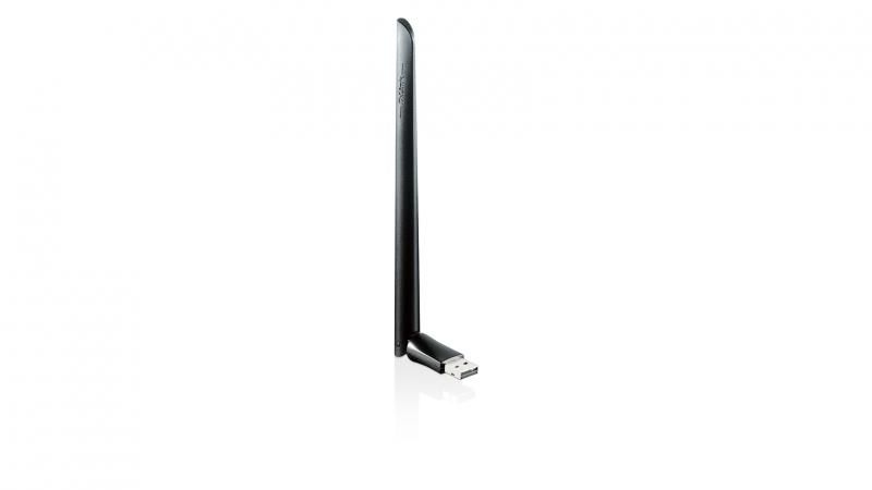 Adaptor wireless D-link, AC600 HIGH GAIN Dual-band, 433/150Mbps, USB2.0, buton WPS, antena externa 3dBi