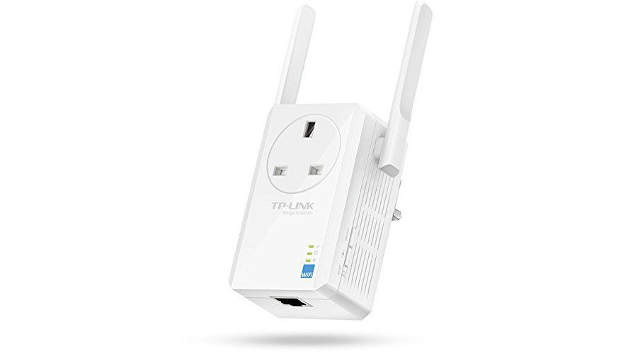 TP-LINK Wireless Range Extender Tp-link, N300, Wall Plugged, 2.4GHz, 2 antene interne, 1 port LAN/WAN, Range extender button / Range extender mode