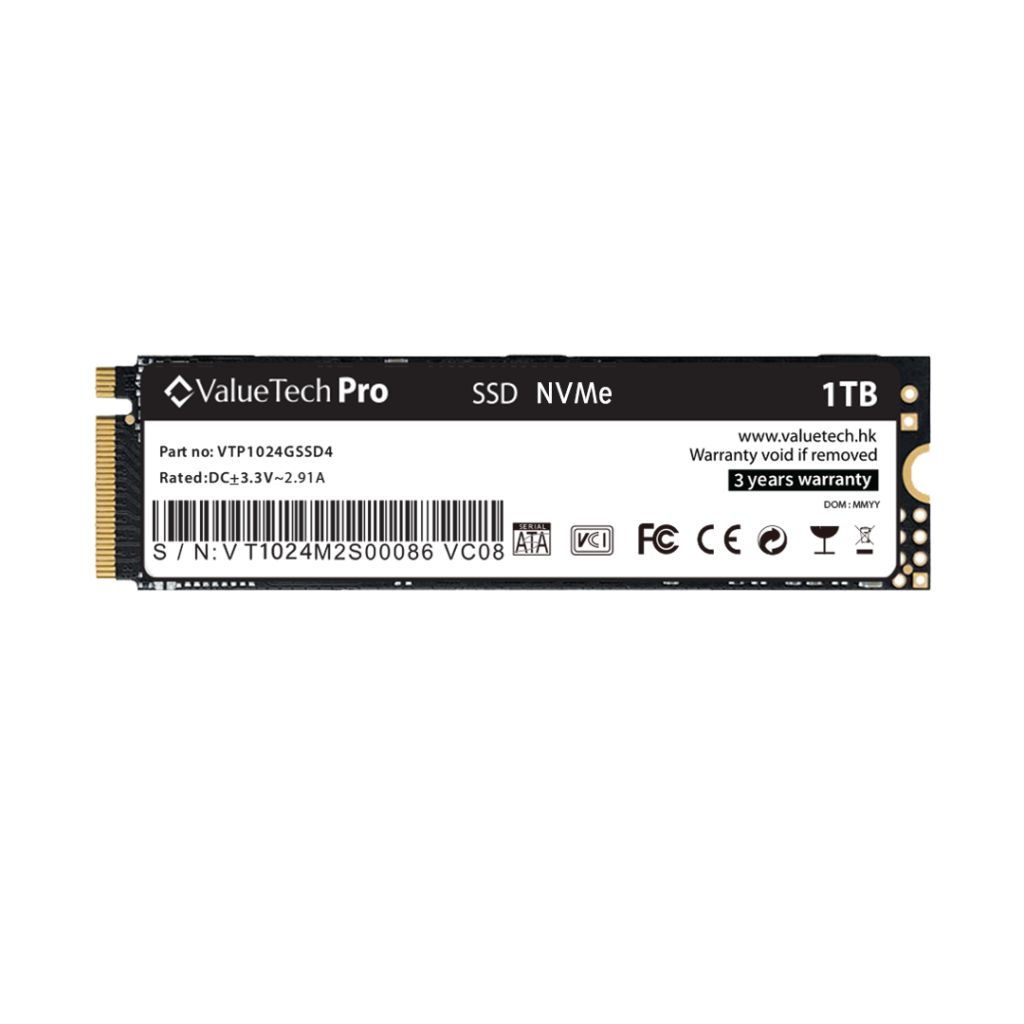 SSD ValueTech Pro 1 TB PCIe 3.0 x4 M.2 2280