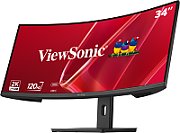 Monitor ViewSonic 34” VA3420C-2 Curved Monitor VA UWQHD 120Hz HDMI DP HUB głośniki