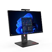 All-In-One Lenovo ThinkCentre M90a Gen 6 13AT000YPB, 23.8 inch 1920 x 1080 pixeli, Intel Core Ultra 9 285 (24 C / 24 T, 2.5 GHz - 5.60 GHz, 36 MB cache, 65 W), 32 GB DDR5, 1 TB SSD, Intel Intel Graphics 0 GB, Windows 11 Pro, Negru