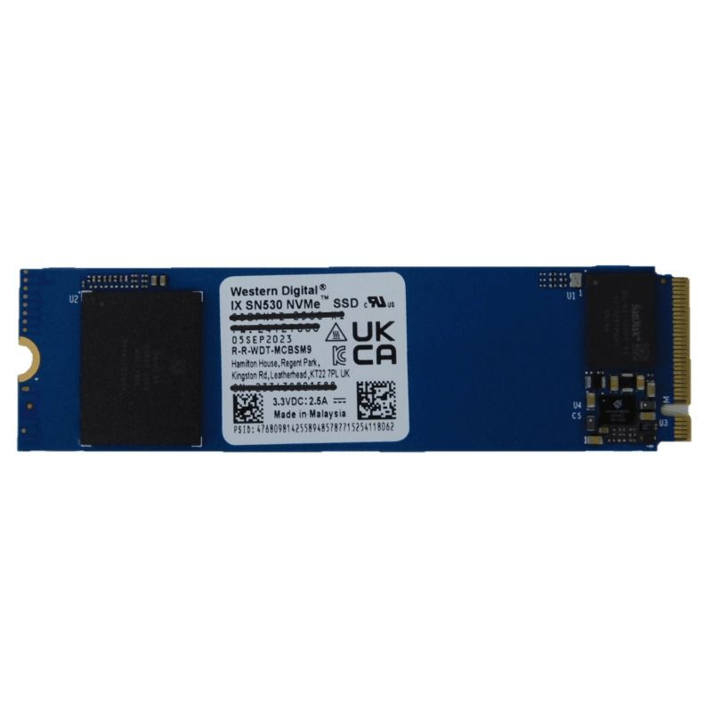 SSD WD IX SN530 2 TB PCIe 3.0 x4 M.2 2280