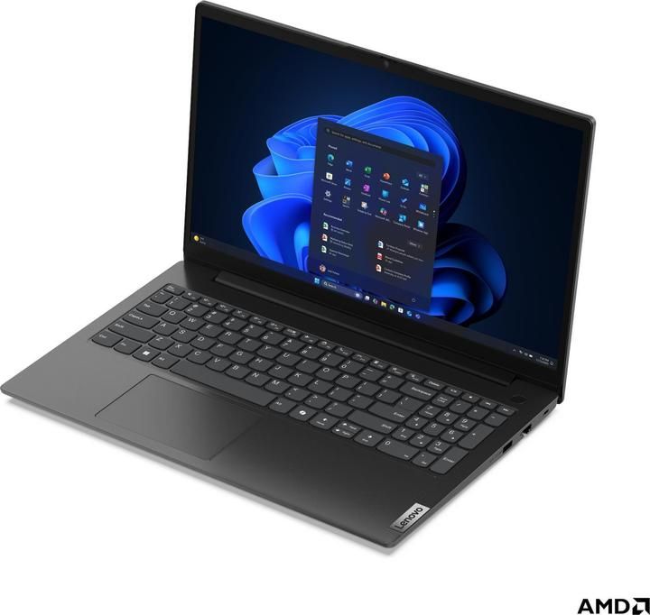 Laptop Lenovo V15 G6 ARP 83UU0016GE, 15.6 inch 1920 x 1080, AMD Ryzen 5 150 (6 C / 12 T, 3.2 GHz - 4.55 GHz, Cache L2: 2 MBL3 Cache: 4 MB cache, 15 W), 16 GB DDR5, 512 GB SSD, Intel Graphics, Windows 11 Pro, Tastatura Germana, Negru