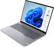 Laptop Lenovo ThinkBook 16 G7 ARP 21MW0081MH, 16 inch 1920 x 1200, AMD Ryzen 5 7535HS (6 C / 12 T, 3.3 GHZ - 4.55 GHz, 16 MB cache, 12 W), 16 GB DDR5, 512 GB SSD, AMD Radeon Graphics, Windows 11 Pro, Tastatura English, Gri