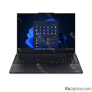 Laptop Lenovo ThinkPad E16 G3 intel core ultra 7, 16 inch 1920 x 1200 pixeli, Intel Core ultra 7 255H (16 C / 16 T, 1.4 GHz - 5.10 GHz, 24 MB Intel Smart Cache cache, 115 W), 16 GB DDR5, 512 GB SSD, Arc Graphics Intel Arc Graphics, Fara sistem de operare, Tastatura English (EU), Negru