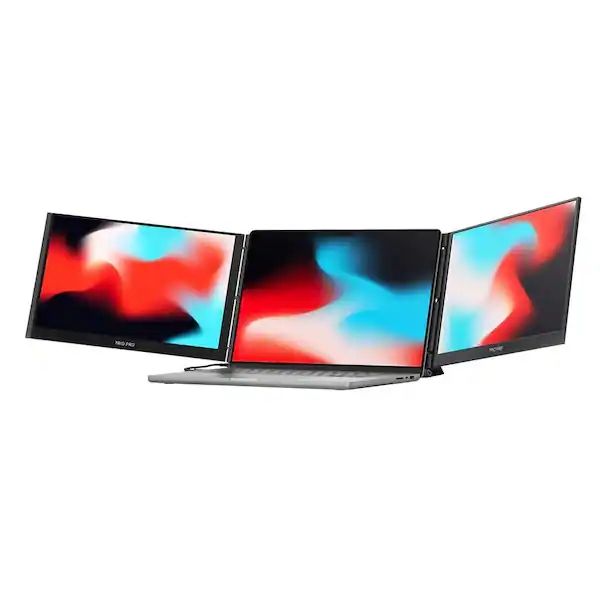 Mobile Pixels Trio 3 Pro - zestaw dwóch monitorów przenośnych 14 1  IPS LCD  60Hz  2240 × 1400p