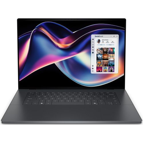 Laptop Dell xps 16 DA16260_3.2KTUX7358H32GB1TW3Y_PS, 16 inch 3200 x 2000 Touchscreen, Intel Core ultra x7 358H (16 C / 22 T, 4.8 GHz - 4.8 GHz, 18 MB cache, 45 W), 32 GB LPDDR5x, 1 TB SSD, Intel Intel Arc Graphics, Windows 11 Pro, Tastatura US, Graphite