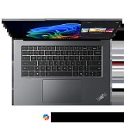 Laptop Lenovo ThinkPad X9-15p Gen 1 Aura Edition 21VV002HRI, 15.3 inch 2880 x 1800 Touchscreen, Intel Core ultra 7 358h (16 C, N/A - 4.8 GHz, 18 MB cache, N/A), 64 GB LPDDR5X, 1 TB SSD, Intel Arc B390, Windows 11 Pro, Tastatura Romanian / English, Grey