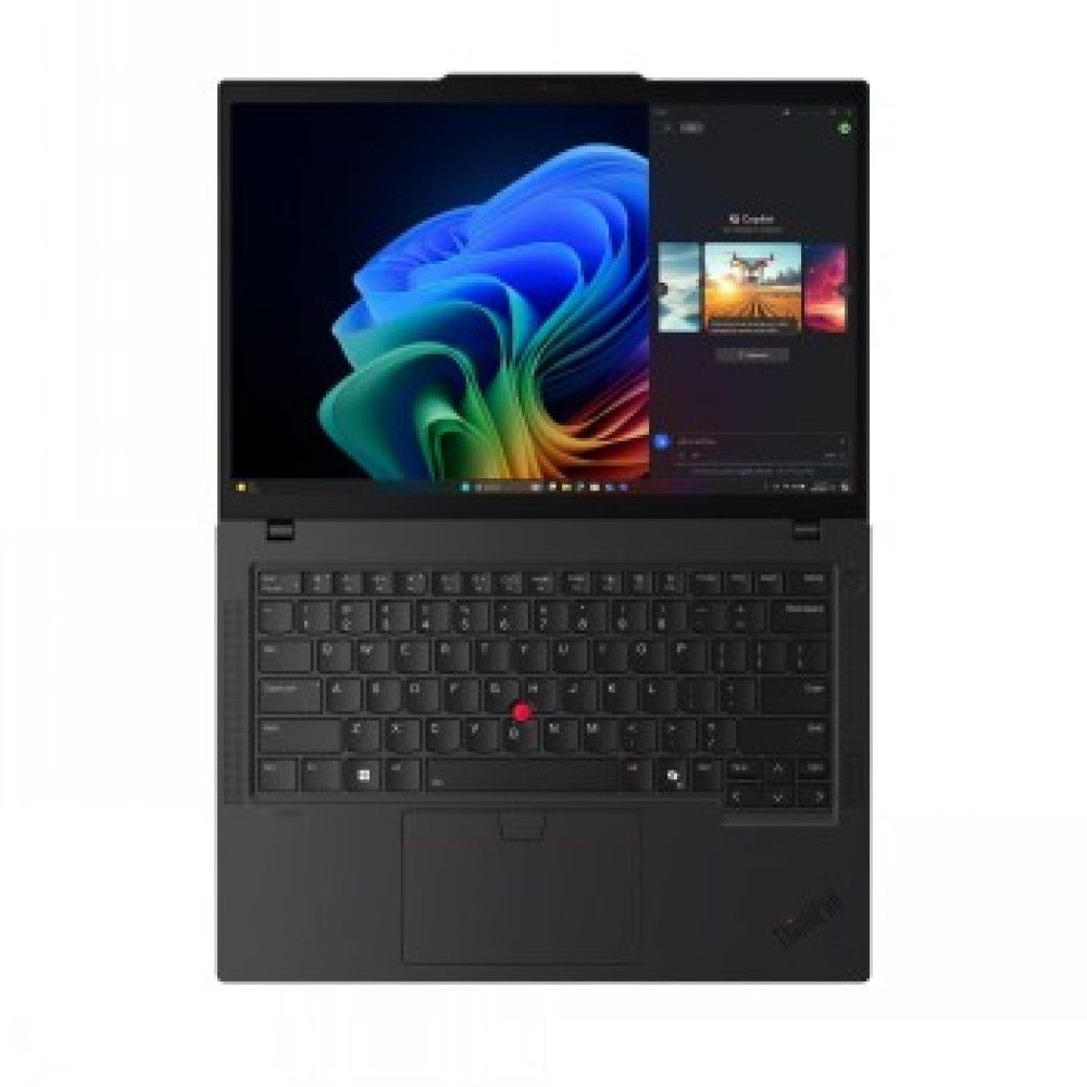 Laptop Lenovo ThinkPad T14 Gen 6 21QG006FMX, 14 inch 1920 x 1200, Intel Core Ultra 5 226V (8 C / 8 T, 2.1 GHz - 4.5 GHz, 8 MB cache, 17 W), 16 GB LPDDR5x, 512 GB SSD, Intel Intel Arc Graphics 130V, Windows 11 Pro, Tastatura US, Negru