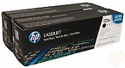 HP 125A 2-pack Black Original LaserJet Toner Cartridges