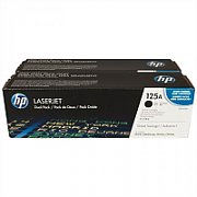 HP 125A 2-pack Black Original LaserJet Toner Cartridges