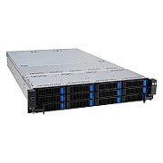 Server ASUS RS521A-E12-RS12U, Rack 2U, AMD EPYC 9135 (16 C / 32 T, 3.65 GHz - 4.20 GHz, 64 MB cache, 200 W), 192 GB DDR5 ECC, 2 x 1 TB SSD, 12 LFF + 2 SFF, AMD, NVIDIA RTX PRO 4000 Blackwell 24 GB, 2 x 2000 W