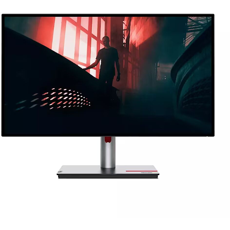 RESIGILAT: Monitor 27 inch LED Lenovo P27h-30 2560 x 1440 pixeli, 60 Hz, 4 ms, Negru