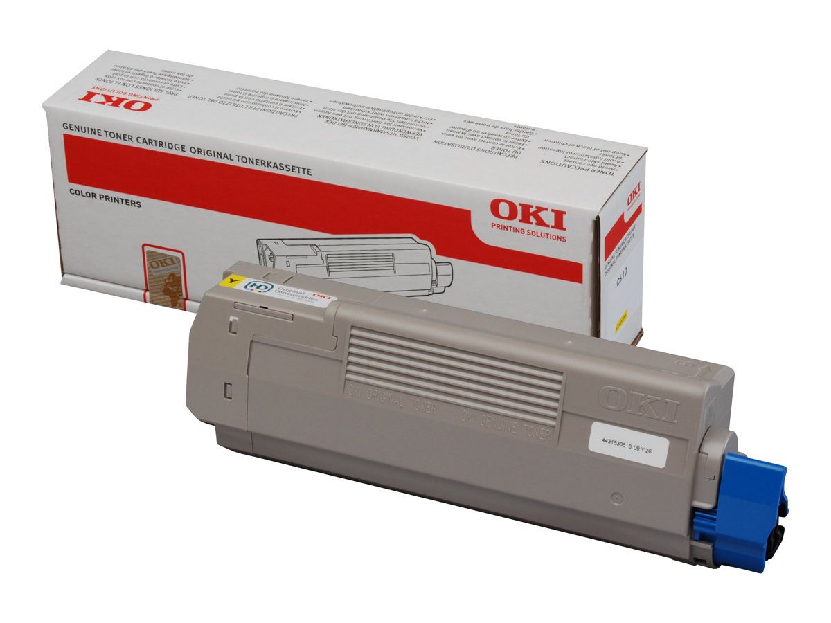 Cartus toner OKI 44315305 ,Galben ,6 000 pagini ,Original (44315305) 
