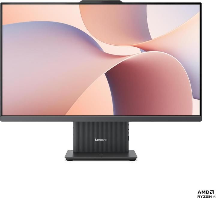 All-In-One Lenovo IdeaCentre AIO 27AKP10 F0JD002JRI, 27 inch 1920 x 1080, AMD Ryzen AI 300 Series - 350 (8 C / 16 T, 2.0 GHz - 5.0 GHz, 16 MB cache, N/A), 16 GB DDR5, 512 GB SSD, AMD Radeon 860M 0 GB, Free DOS, Luna Grey