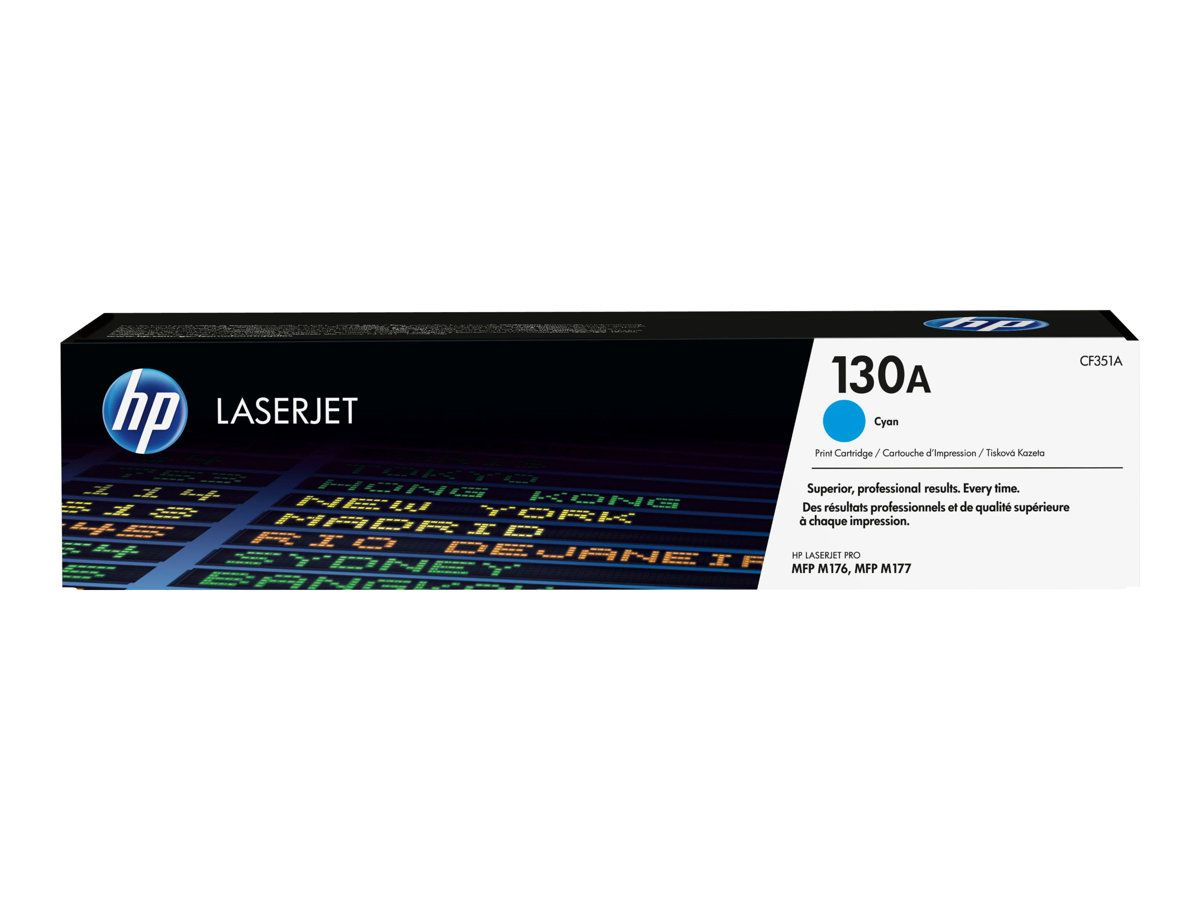 Cartus toner HP CF351A ,Color ,1000 pagini ,Original (130A) 