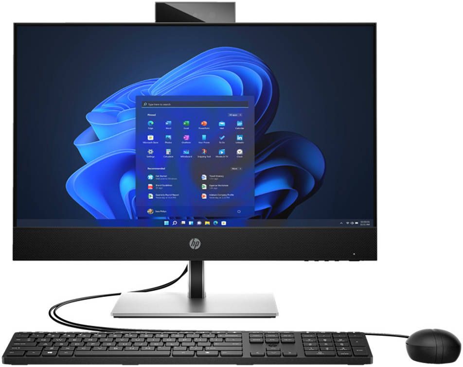 All-In-One HP ProOne 440 G9 AIO 440 G9 AiO, 23.8 inch 1920 x 1080, Intel Core i5-12500t (6 C / 12 T, 2.0 GHz - 4.4 GHz, 18 MB cache, 35 W), 16 GB DDR4, 512 GB SSD, Intel UHD Graphics 770 0 GB, Windows 11 Pro, Negru