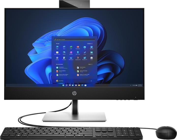 All-In-One HP ProOne 440 G9 AIO 440 G9 AiO, 23.8 inch 1920 x 1080 pixeli, Intel Core i5-13500T (14 C / 20 T, 1.6 GHz - 4.6 GHz, 24 MB cache, 35 W), 16 GB DDR4, 512 GB SSD, Intel UHD Graphics 770 0 GB, Windows 11 Pro, Negru