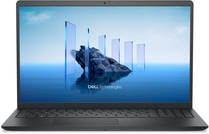 Laptop Dell DC15250 15 Essential PV15250, 15.6 inch 1920 x 1080, Intel Core 3 100U (6 C / 8 T, 1.2 GHz - 4.7 GHz, 10 MB cache, 15 W), 8 GB DDR5, 512 GB SSD, Intel Intel Graphics, Windows 11 Pro, Tastatura English International, Carbon Black
