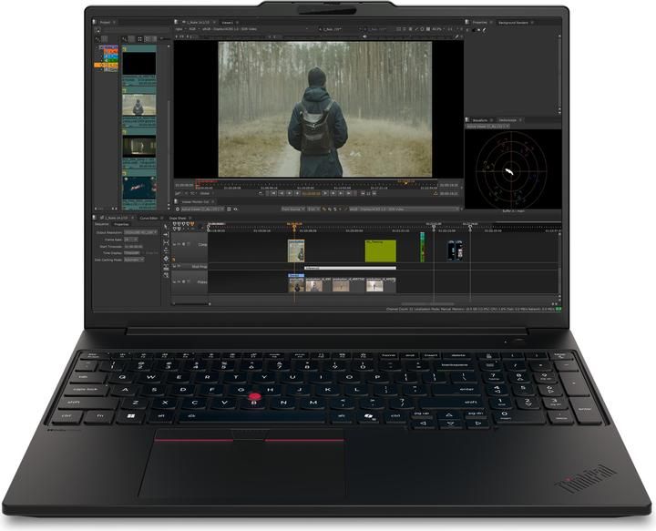 Laptop Lenovo ThinkPad P16s Gen 5 21XE000YRI, 16 inch 1920 x 1200, Intel Core ultra 7 356H (16 C / 22 T, 1.4 GHz - 4.8 GHz, 24 MB Intel Smart Cache cache, 28 W), 64 GB LPDDR5X, 1 TB SSD, Nvidia RTX PRO 2000, Windows 11 Pro, Tastatura US International, Storm Grey
