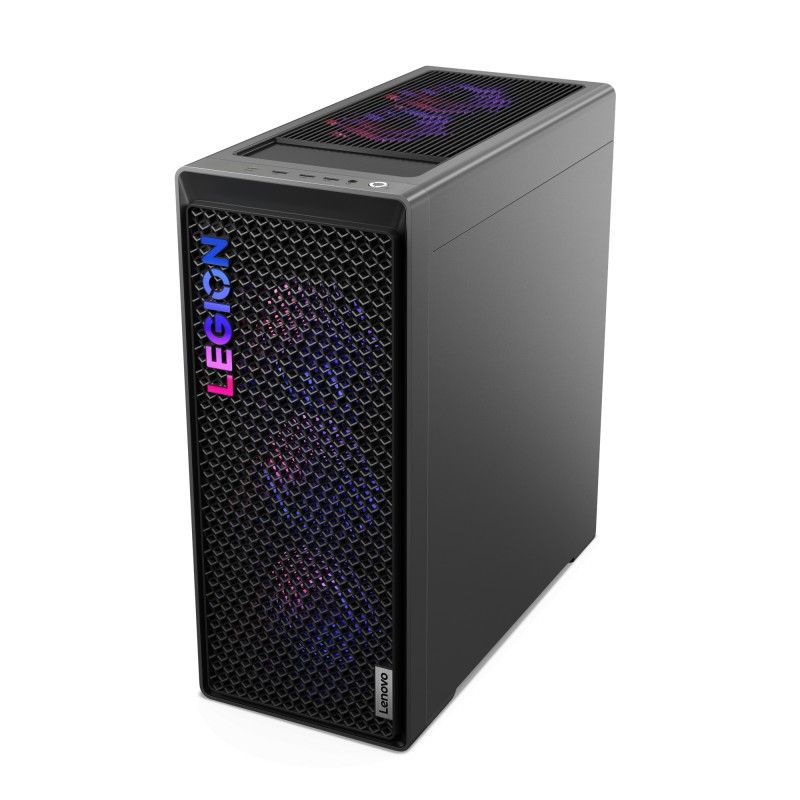 Desktop PC Lenovo Legion T7 34IAS10 Tower, Intel Core ultra 77 270K Plus (24 C / 24 T, Nespecificat - 5.5 GHz, 36 MB cache, 125 W), 32 GB DDR5, 1 TB Tip SSD: M.2 2280 PCIe 4.0x4 NVMe, Fara unitate optica, NVIDIA GeForce RTX 5070 Ti 16 GB, 850 W, Free DOS
