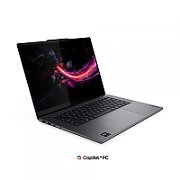 Laptop Lenovo Yoga Pro 7 15IPH11 Yoga Pro 7 15ASH11, 15.3 inch 2560 x 1600 Touchscreen, AMD Ryzen AI 3 388 (8 C / 16 T, 3.6 GHz - 5.0 GHz, 32 MB cache, N/A), 32 GB LPDDR5x, 1 TB SSD, AMD Radeon 8060S, Free DOS, Tastatura English, Thunder Grey