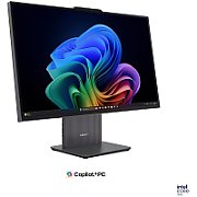All-In-One Lenovo 27IPH11 F0JJ0011LT, 27 inch 1920 x 1080 pixeli, Intel Core Ultra 5 325 (12 C / 14 T, 1.2 GHz - 4.5 GHz, N/A cache, 65 W), 16 GB LPDDR5X, 1 TB SSD, Intel Intel Graphics 0 GB, Windows 11 Home, Luna Grey