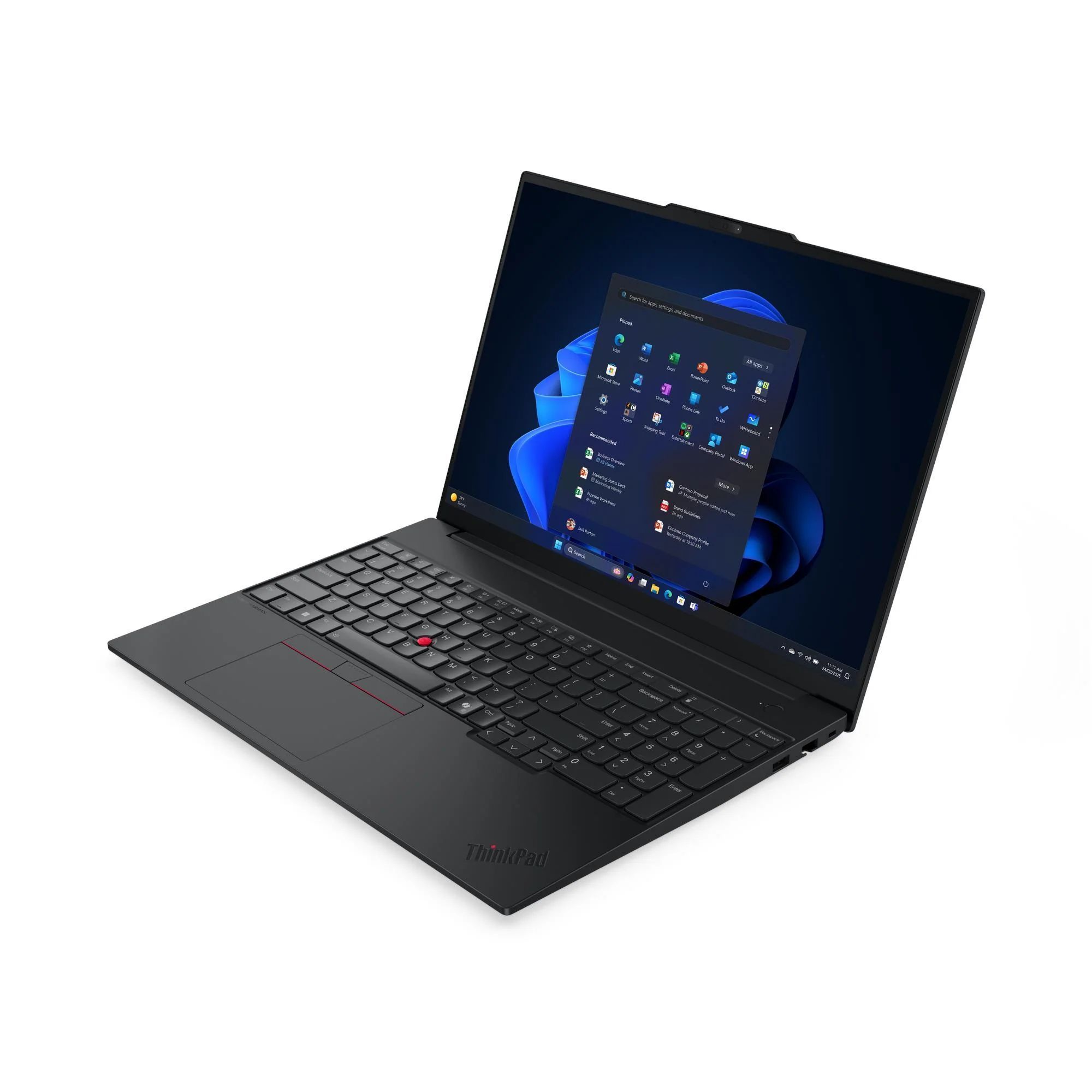 Laptop Lenovo ThinkPad L16 Gen 3 21X8004KRI, 16.0 inch 1920 x 1200, Intel Core ultra 7 355 (8 C / 8 T, N/A - 4.7 GHz, 12 MB Intel® Smart Cache cache, N/A), 32 GB DDR5, 1 TB SSD, Intel Intel Graphics, Free DOS, Tastatura English (EU), Black