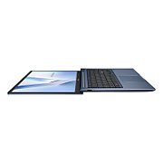 Laptop ASUS Vivobook 15 X1504MA-BQ200N, 15.6 inch 1920 x 1080 pixeli, Intel Core 3 100U (6 C / 8 T, 1.2 GHz - 4.7 GHz, 10 MB Intel Smart Cache cache, 15 W), 8 GB DDR5, 512 GB SSD, Intel Intel Graphics, Free DOS, Tastatura English, Albastru