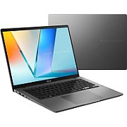 Laptop ASUS Vivobook 15 X1504MA-BQ200N, 15.6 inch 1920 x 1080 pixeli, Intel Core 3 100U (6 C / 8 T, 1.2 GHz - 4.7 GHz, 10 MB Intel Smart Cache cache, 15 W), 8 GB DDR5, 512 GB SSD, Intel Intel Graphics, Free DOS, Tastatura English, Albastru