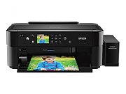 Imprimanta inkjet ciss color Epson L810, A4, USB 2.0, 37 ppm negru, 38 ppm color