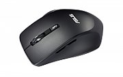 ASUS Optical Mouse WT425 Wireless, 1600dpi, 6 butons, 65g, 104x68x40mm, Silent mouse click design, for right hand, Black