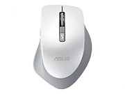 ASUS Optical Mouse WT425 Wireless, 1600dpi, 6 butons, 65g, 104x68x40mm, Silent mouse click design, for right hand, White