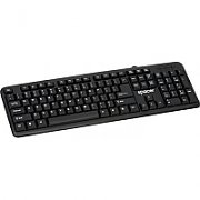TASTATURA SPACER USB, 104 taste, anti-spill, black,  SPKB-520    (include TV 0.75 lei)
