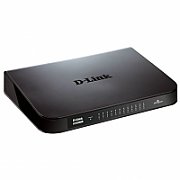 D-Link SWITCH D-LINK 24 porturi Gigabit, carcasa metal,  GO-SW-24G  (include timbru verde 1.5 lei)