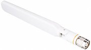 2.4 GHz 2 dBi/5 GHz 4 dBi Dipole Ant., White, RP-TNC