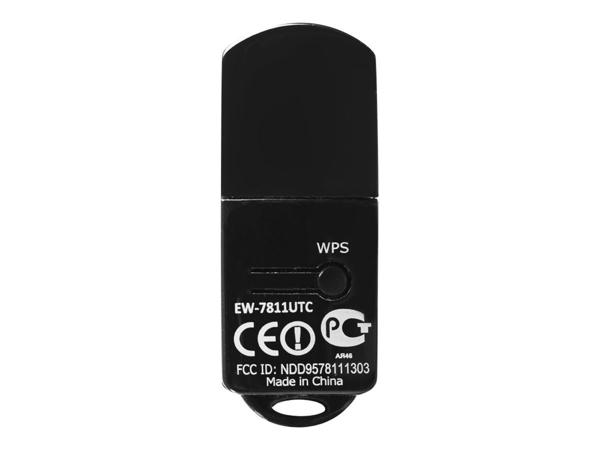 EDIMAX EW-7811UTC Edimax AC600 Dual Band 802.11ac USB tiny adapter, 2,4+5GHz, HW WPS