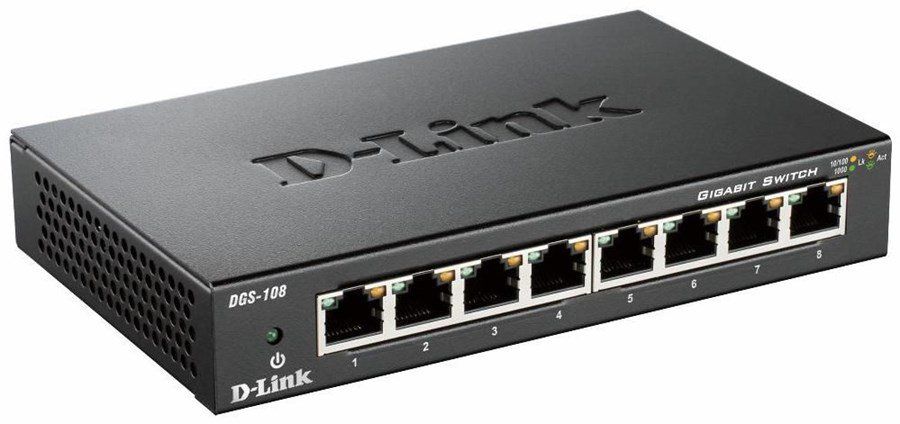 D-Link D-Link DGS-108 Black