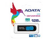 ADATA AUV128-128G-RBE Unitate flash Adata UV128 128GB USB3, fara capac, retractabil, negru si albastru