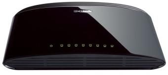 D-Link D-Link DES-1008D Unmanaged Fast Ethernet (10/100) Black