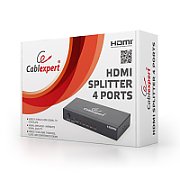 SPLITTER video GEMBIRD, split HDMI la 4 monitoare, conector 1: HDMI (M) conector 2: HDMI (M) x 4,  DSP-4PH4-02  (include TV 0.75 lei)
