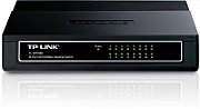 TP-LINK TPLINK TL-SF1016D TP-Link 16-port 10/100M Desktop Switch,16 10/100M RJ45 ports, Plastic case