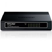 TP-LINK TPLINK TL-SF1016D TP-Link 16-port 10/100M Desktop Switch,16 10/100M RJ45 ports, Plastic case