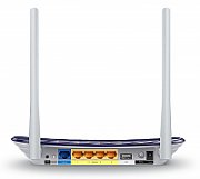 TP-LINK Router Wireless TP-Link ARCHER C20, 1xWAN 10/100, 4xLAN 10/100, 3 anteneexterne, dual-band AC750 (433/300Mbps), Buton WirelessON/OFF,buton WPS
