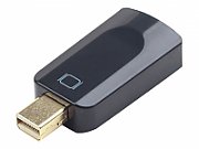 ADAPTOR video GEMBIRD, Mini-DisplayPort (T) la HDMI (M), rezolutie maxima Full HD (1920 x 1080) la 60Hz, black,  A-mDPM-HDMIF-01  (include TV 0.06 lei)