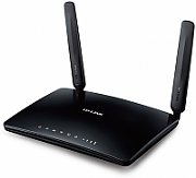 TP-LINK Router Wireless TP-Link ARCHER MR200, 1xLAN/WAN 10/100, 3xLAN10/100 ,3antene WiFi interne, 2 antene 4G LTE externe, 1 SIM card slot,dual-bandAC750 (300/433Mbps), 3G/4G, Buton Wireless/Power/LedON/OFF ,butonWPS/Reset